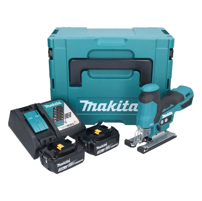 DJV 185 RFJ accu pendelzaag 18 V borstelloos + 2x accu 3,0 Ah + oplader + Makpac de Makita – image du produit 2 sur 5