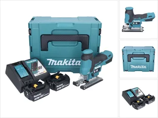 DJV 185 RFJ accu pendelzaag 18 V borstelloos + 2x accu 3,0 Ah + oplader + Makpac de Makita – image du produit 1 sur 5