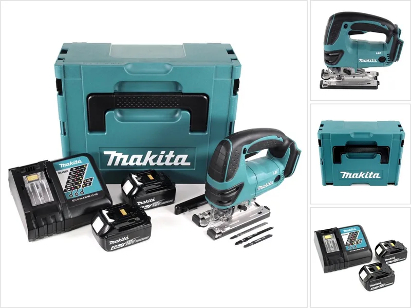 DJV180RMJ 18V Li-Ion Accu decoupeerzaag set (2x 4.0Ah accu) in Mbox - D-greep - variabel de Makita – image du produit