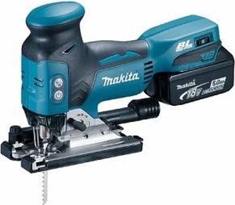 DJV181RT1J Blau/Schwarz Akku-Stichsäge 5,0 Ah de Makita – image du produit