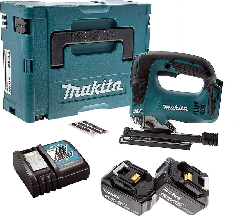 DJV182RTJ Accu Decoupeerzaag 18V 5.0Ah Li-ion in Mbox by Makita – product image