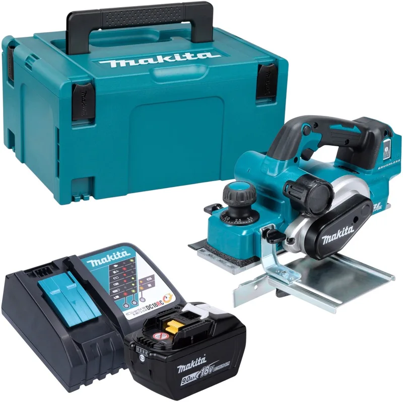 DKP 181 Z Accu schaafmachine 82 mm 18 V Brushless Solo - zonder accu, zonder lader de Makita – image du produit