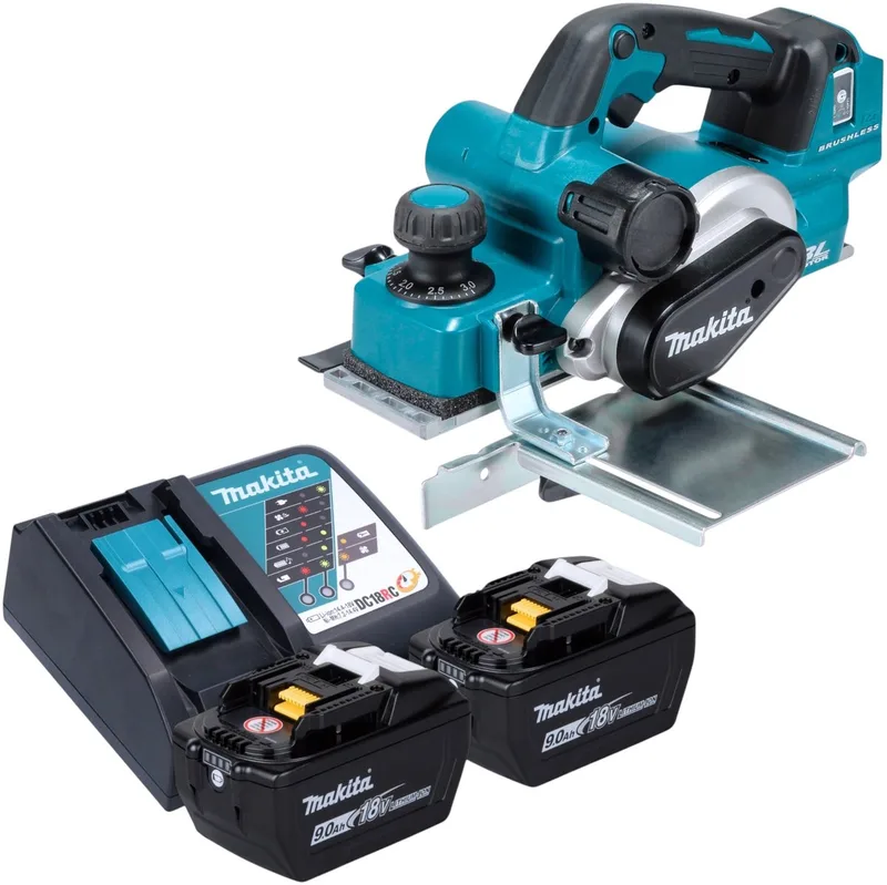DKP 181 Z Accu schaafmachine 82 mm 18 V Brushless Solo - zonder accu, zonder lader von Makita – Produktbild
