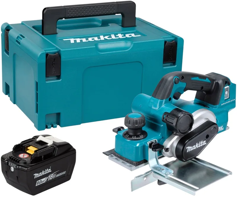 DKP 181 Z Accu schaafmachine 82 mm 18 V Brushless Solo - zonder accu, zonder lader von Makita – Produktbild