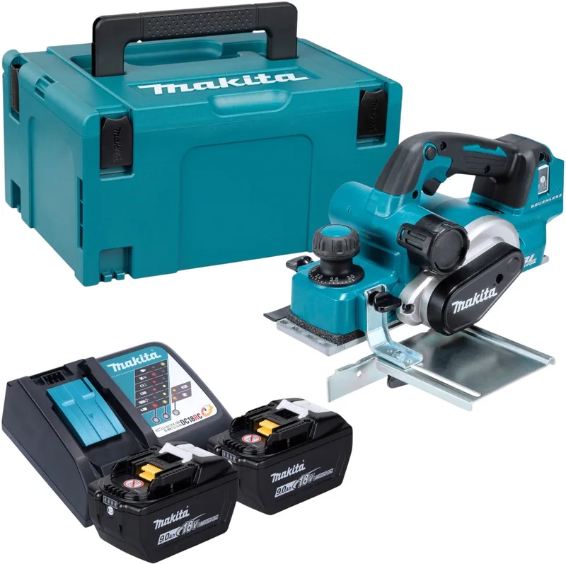 DKP 181 Z Accu schaafmachine 82 mm 18 V Brushless Solo - zonder accu, zonder lader von Makita – Produktbild