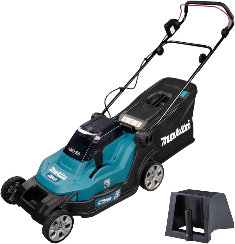 DLM 432 Z accu-grasmaaier 36 V (2x 18 V) 43 cm + mulchwig - zonder accu, zonder oplader by Makita – product image