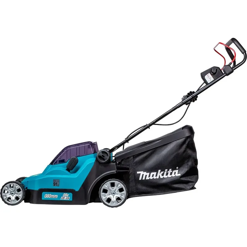 DLM382PT2 Accu Grasmaaier 38cm - incl. accu en lader - 2x18V 5.0Ah van Makita – productafbeelding 3 van 4