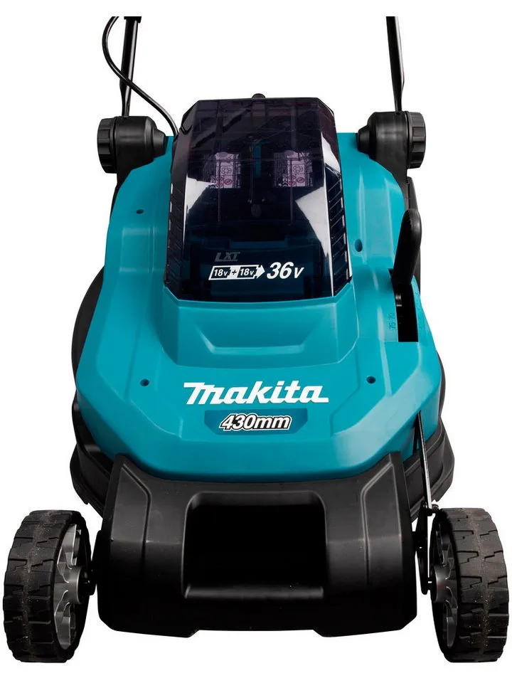 DLM432PT2 - 2x 18V - accu - grasmaaier - set - incl. 2x 5.0 Ah accu en duolader de Makita – image du produit 5 sur 5