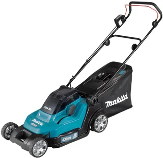 DLM432PT2 - 2x 18V - accu - grasmaaier - set - incl. 2x 5.0 Ah accu en duolader de Makita – image du produit 1 sur 5