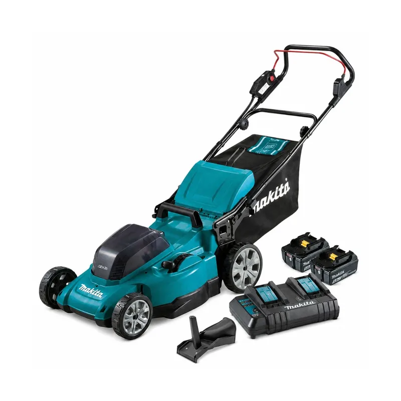 DLM480CT2 Accu Grasmaaier 48cm 2x18V 5.0Ah by Makita – product image