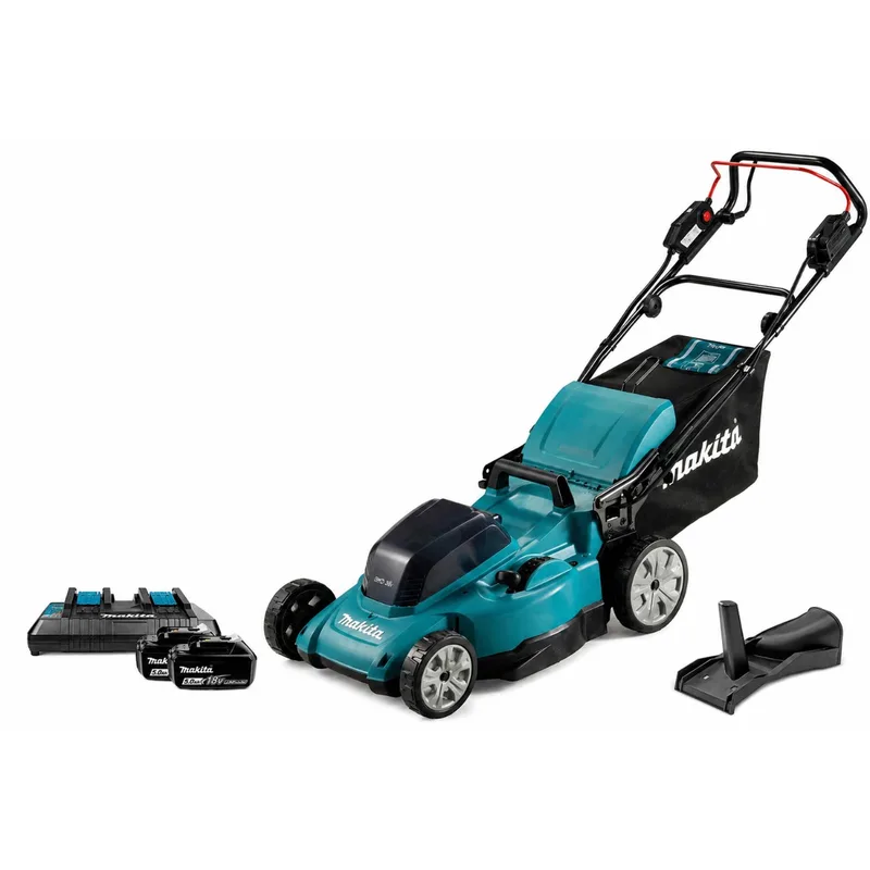 DLM481PT2 Accu Grasmaaier 48cm 2x18V 5.0Ah de Makita – image du produit