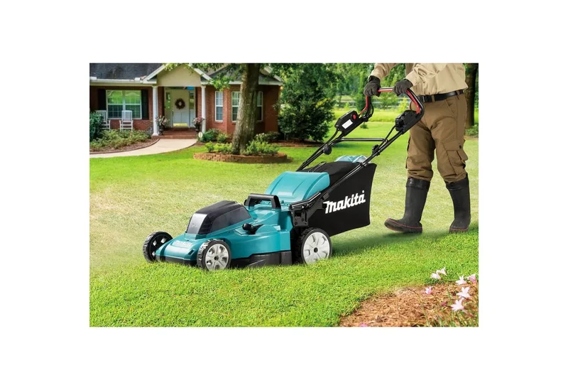 DLM481Z Accu Grasmaaier 48cm 2x18V Basic Body de Makita – image du produit 3 sur 3