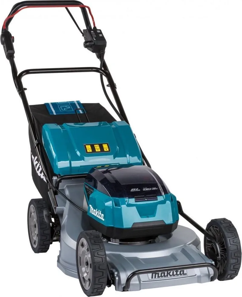 DLM533PT4 Accu Grasmaaier 53cm 2x18V 5.0Ah von Makita – Produktbild