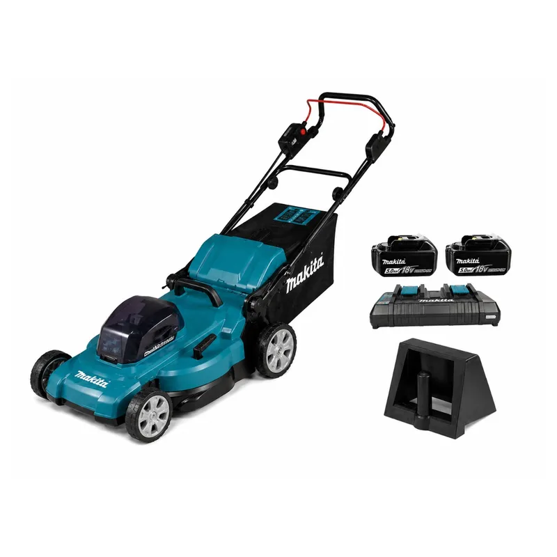 DLM538PT2 Accu Grasmaaier 53cm 2x18V 5.0Ah by Makita – product image