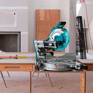 DLS211ZU 36V (2x 18V) Li-Ion accu afkortzaag body - 305mm - koolborstelloos van Makita – productafbeelding 3 van 4
