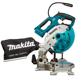 DLS600Z 18V Li-Ion accu afkort- en verstekzaag body - 165 x 20mm - koolborstelloos van Makita – productafbeelding 2 van 3