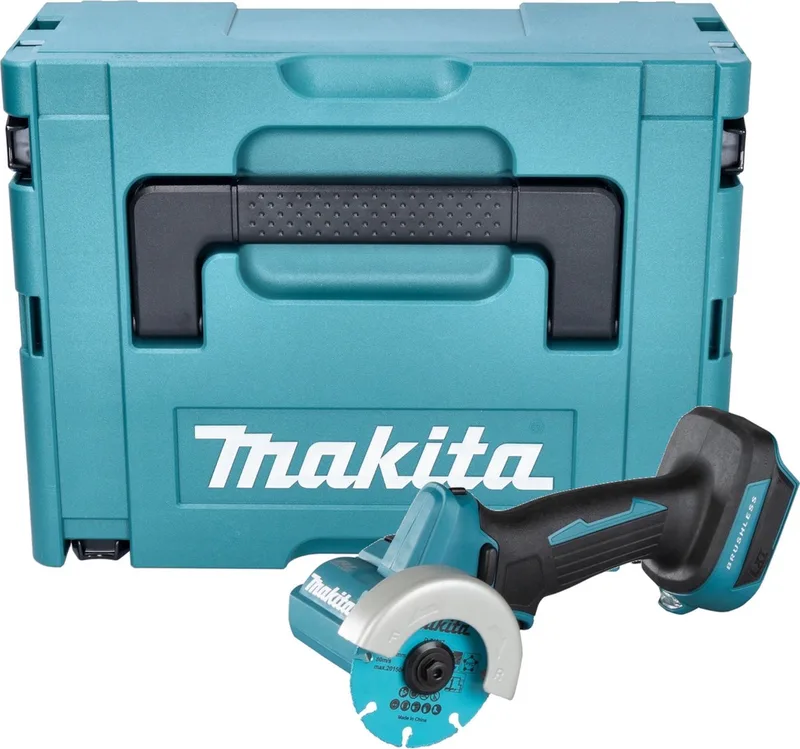DMC 300 ZJ accu haakse slijper 18 V 76 mm borstelloos + Makpac - zonder accu, zonder lader de Makita – image du produit