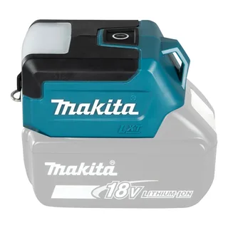 DML817 Accu Zaklamp blok met USB 14,4 - 18V de Makita, Kleurloos – image du produit 2 sur 6
