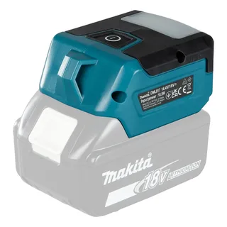 DML817 Accu Zaklamp blok met USB 14,4 - 18V de Makita, Kleurloos – image du produit 5 sur 6