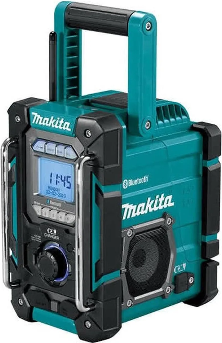 DMR300 Bouwradio met laadfunctie voor LXT/CXT accu Bluetooth de Makita, Bleu – image du produit