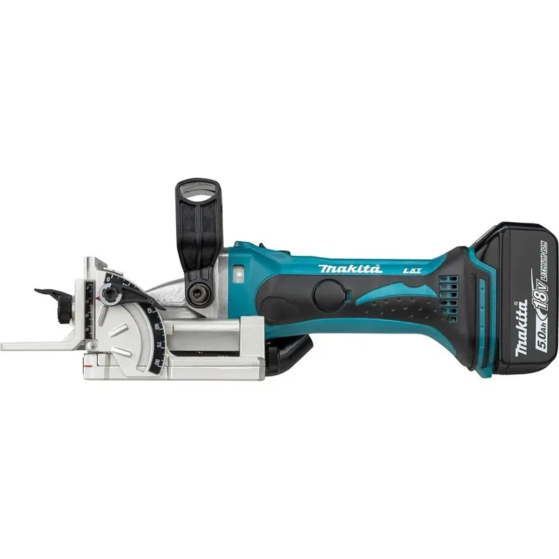 Dpj180rtj Flachdübelfräse von Makita, Blau – Produktbild 2 von 5