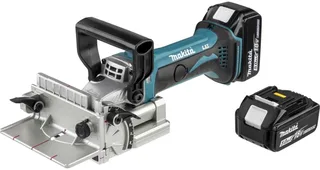 Dpj180rtj Flachdübelfräse von Makita, Blau – Produktbild 1 von 5