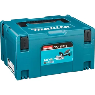 Dpj180rtj Flachdübelfräse von Makita, Blau – Produktbild 4 von 5