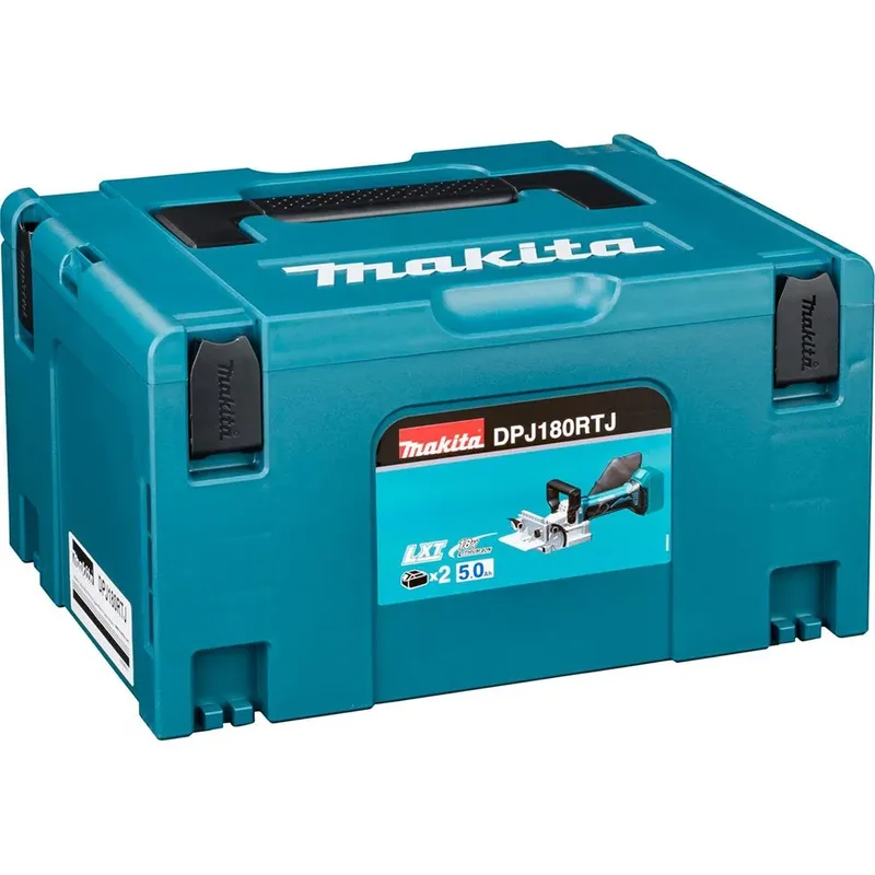 Dpj180rtj Flachdübelfräse von Makita, Blau – Produktbild 4 von 5