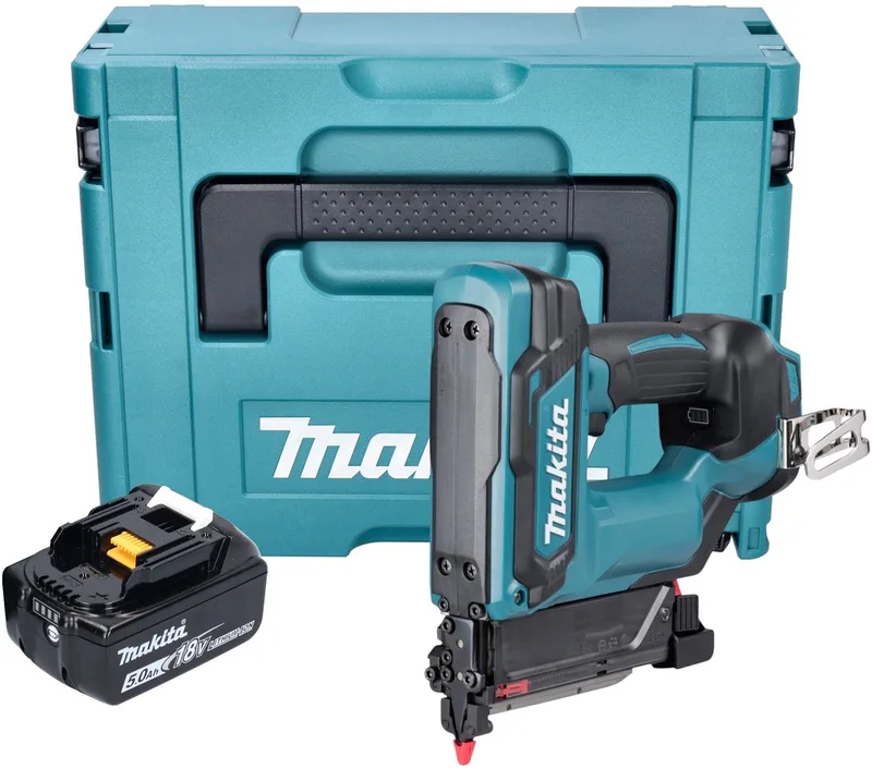 DPT 353 T1J accu-spijkermachine 18 V 15 - 35 mm + 1x accu 5,0 Ah + Makpac - zonder oplader de Makita – image du produit