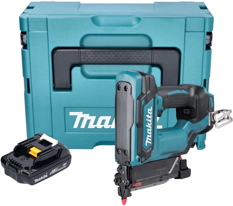 DPT 353 Y1J accu-spijkermachine 18 V 15 - 35 mm + 1x accu 1,5 Ah + Makpac - zonder oplader von Makita – Produktbild