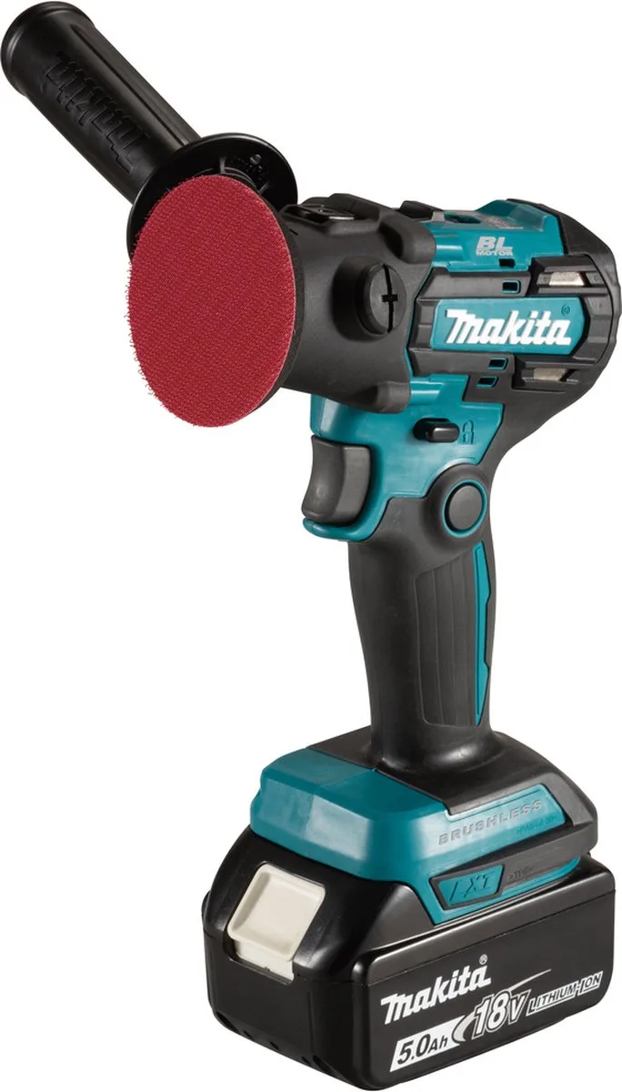 DPV300RTJ Accu Schuur-/Polijstmachine 18V 5.0Ah in Mbox von Makita – Produktbild