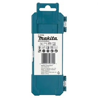 Drill Bit Set - 6 Pieces van Makita – productafbeelding 2 van 2