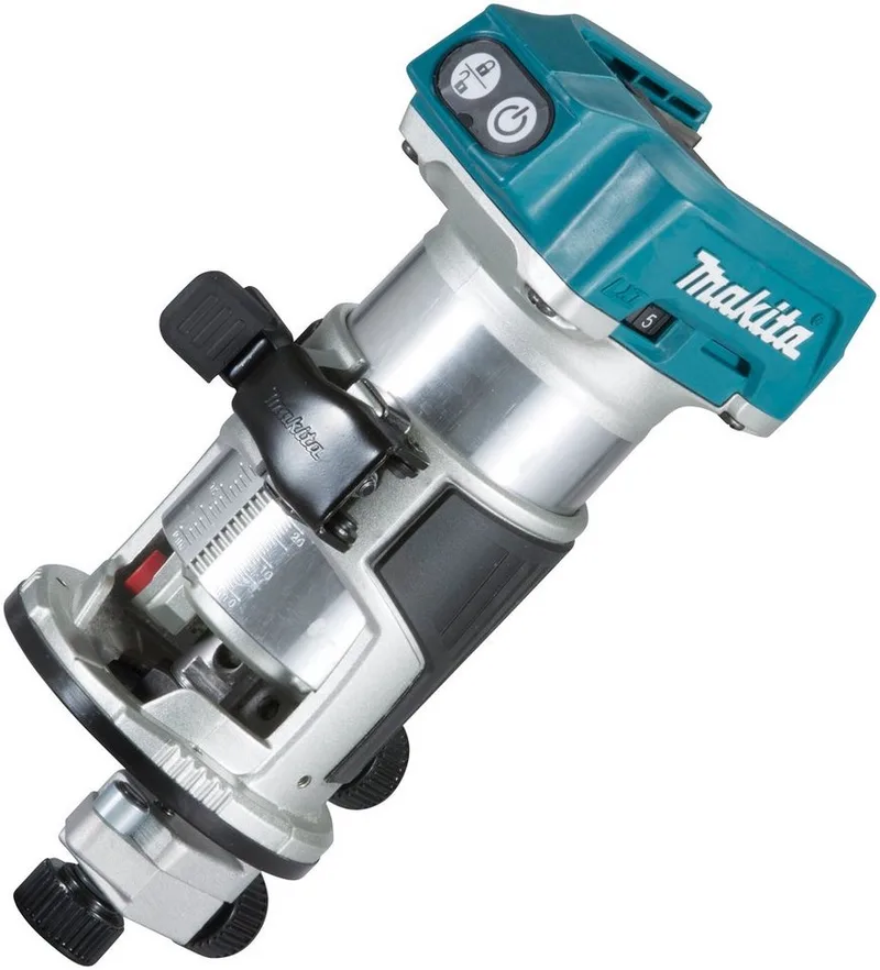 DRT50ZJX2 Accu Boven- en Kantenfrees 18V Basic Body in Mbox van Makita, Wit – productafbeelding 3 van 3