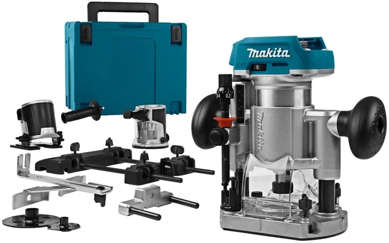 DRT50ZJX9 - 18V Li-Ion accu Boven / kantenfrees body in Mbox van Makita, Zwart – productafbeelding