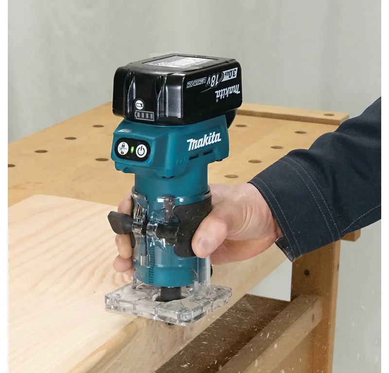 DRT52Z Accu Kantenfrees LXT 18 V Basic Body van Makita, Turquoise – productafbeelding 2 van 5