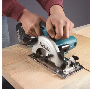 DSS501z 18V - Cirkelzaagmachine - 136mm - Losse Body (geleverd zonder accu en lader) de Makita – image du produit 2 sur 5