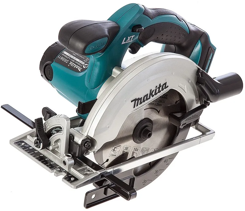 DSS611z 18V Li-ion Cirkelzaagmachine - 165mm - Losse Body (geleverd zonder accu en lader) van Makita – productafbeelding