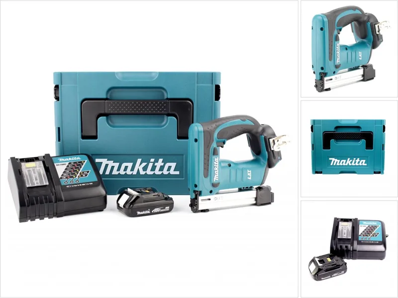 DST 221 RY1J 18 V Li-Ion accu tacker in MAKPAC incl. BL 1815 N accu + lader de Makita – image du produit
