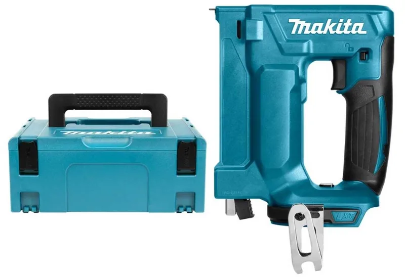 DST112ZJ 18V accu nietmachine in Mbox zonder accu`s en lader van Makita – productafbeelding