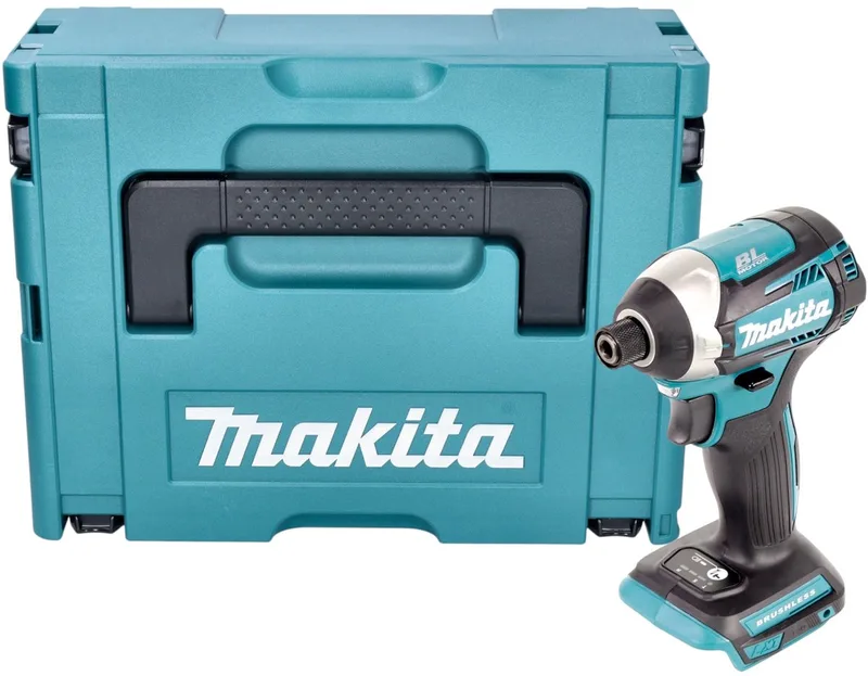 DTD 154 ZJ accu slagmoersleutel 18 V 175 Nm 1/4" borstelloos + Makpac - zonder accu, zonder lader fra Makita – produktbillede