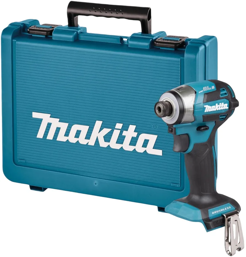 DTD 173 ZE accu-slagmoersleutel 18 V 180 Nm 1/4" borstelloos + koffer - zonder accu, zonder oplader de Makita – image du produit