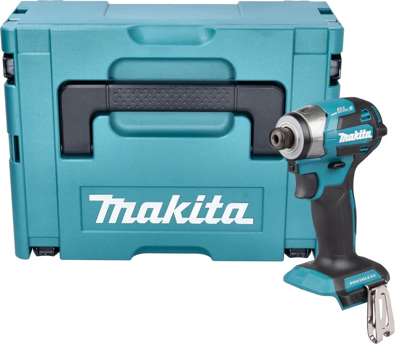 DTD 173 ZJ accu slagmoersleutel 18 V 180 Nm 1/4" borstelloos + Makpac - zonder accu, zonder lader by Makita – product image