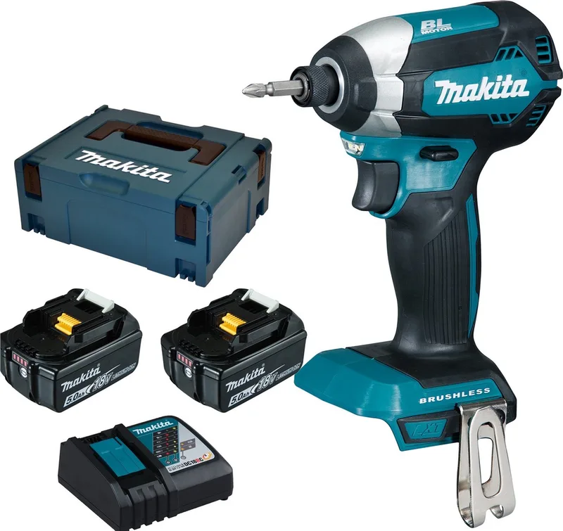 DTD153RTJ 18V Accu Slagschroevendraaier 2x 5.0Ah In Mbox van Makita – productafbeelding 1 van 3