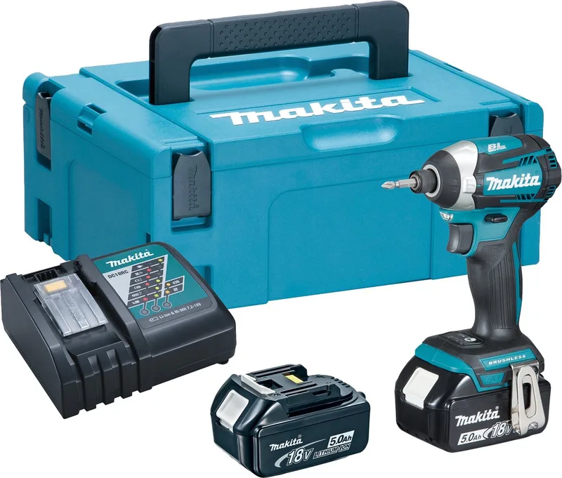 DTD154RTJ - 18V - accu - slagschroevendraaier - 2x 5.0Ah - in Mbox by Makita – product image