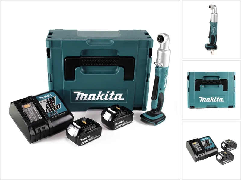 DTL 061 RGJ accu slagmoersleutel 18V 1/4" 60Nm + 2x oplaadbare accu 6.0Ah + lader + Makpac von Makita – Produktbild