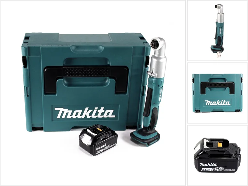 DTL 061 T1J accu slagmoersleutel 18V 1/4" 60Nm + 1x oplaadbare accu 5.0Ah + Makpac - zonder oplader von Makita – Produktbild