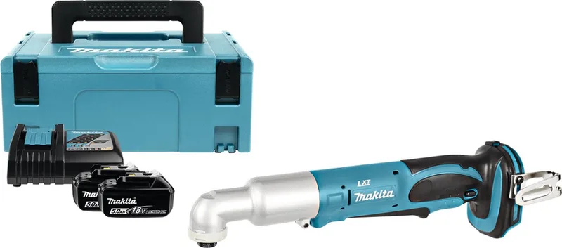 DTL061RTJ 18V Li-Ion accu haakse slagschroevendraaier set (2x 5.0Ah accu) in Mbox fra Makita – produktbillede