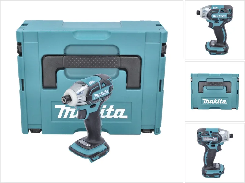 DTS 141 ZJ accuschroevendraaier 18 V 40 Nm 1/4" borstelloos + Makpac - zonder accu, zonder lader by Makita – product image