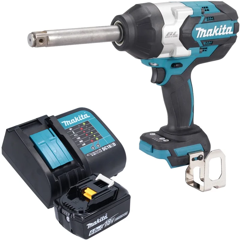 DTW 1005 SG1 accu slagmoersleutel 18 V 1360 Nm 3/4" borstelloos + 1x oplaadbare accu 6.0 Ah + lader von Makita – Produktbild