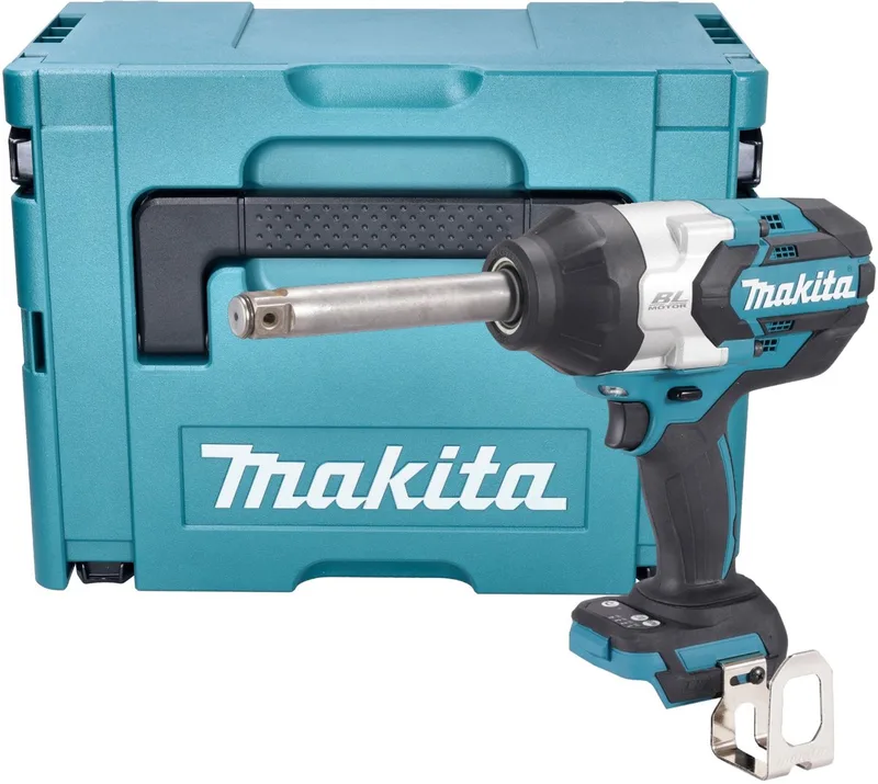 DTW 1005 ZJ accu slagmoersleutel 18 V 1360 Nm 3/4" borstelloos + Makpac - zonder accu, zonder oplader de Makita – image du produit